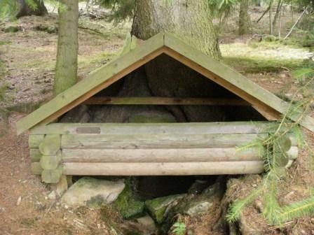 Stříbrná studánka - bližší pohled